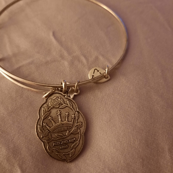 Alex and Ani silver Mother Mary bracelet - Picture 2 of 2